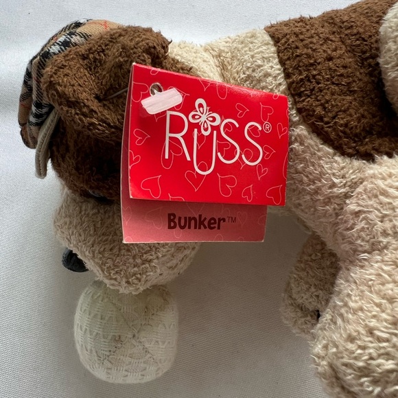 Russ Luv Pets Bunker and Caddie 8” plush dogs - Picture 9 of 12